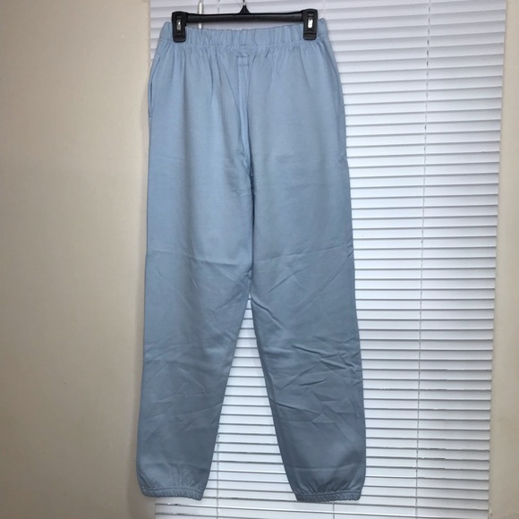RVCA PTC SWEAT Jogger Pans Men’s Size XS Color Light Blue Pockets Side High Rise - Picture 15 of 15